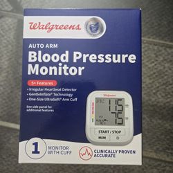 Walgreens Blood Pressure Monitor Brand New in Box Sealed