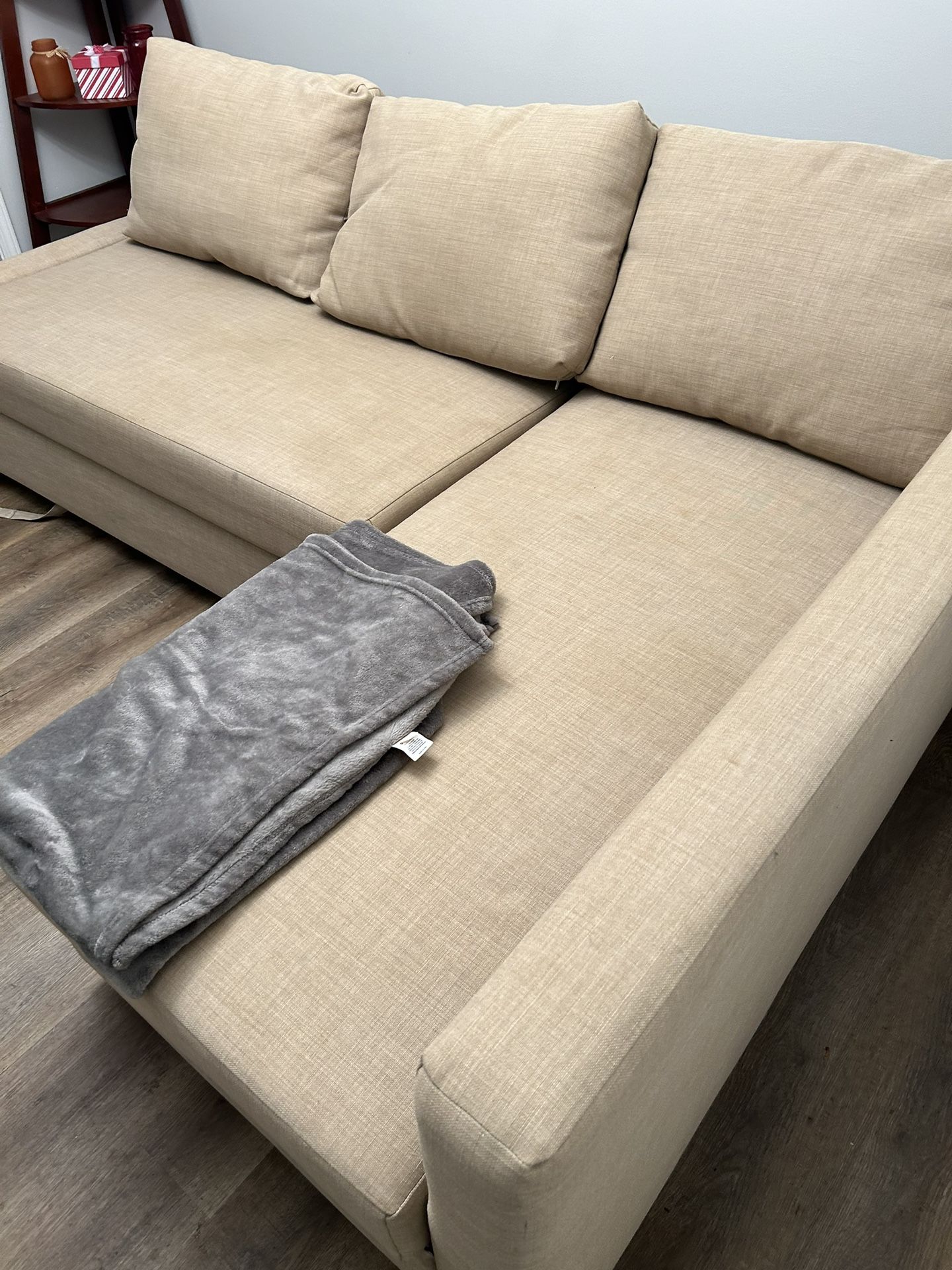 Sleeper Sectional Couch with Storage 