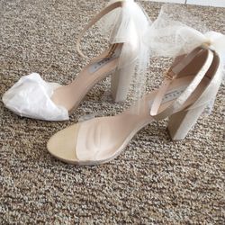 Unworn bridal shoes. Sized 10. Run very small.