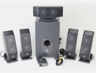 5.1 Logitech speakers