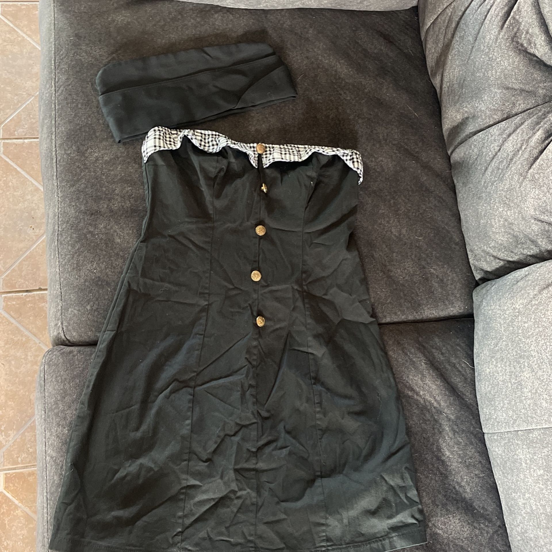 Navy Pin Up Girl Costume