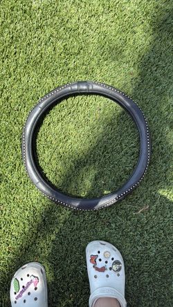 Black diamond car wheel cover 