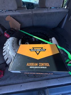 Auxbeam switch panel