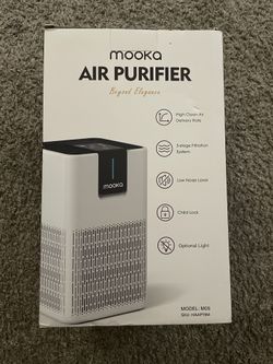 New In Box MOOKA M05 (SKU: HAAP1184) H13 True HEPA Air Purifier
