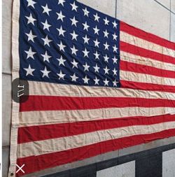 Large(5x9ft)Pre1959/48 Star U.S .Flag: