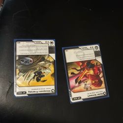 Ninjago 2011 Cards Weapon Frenzy And Gold Smash