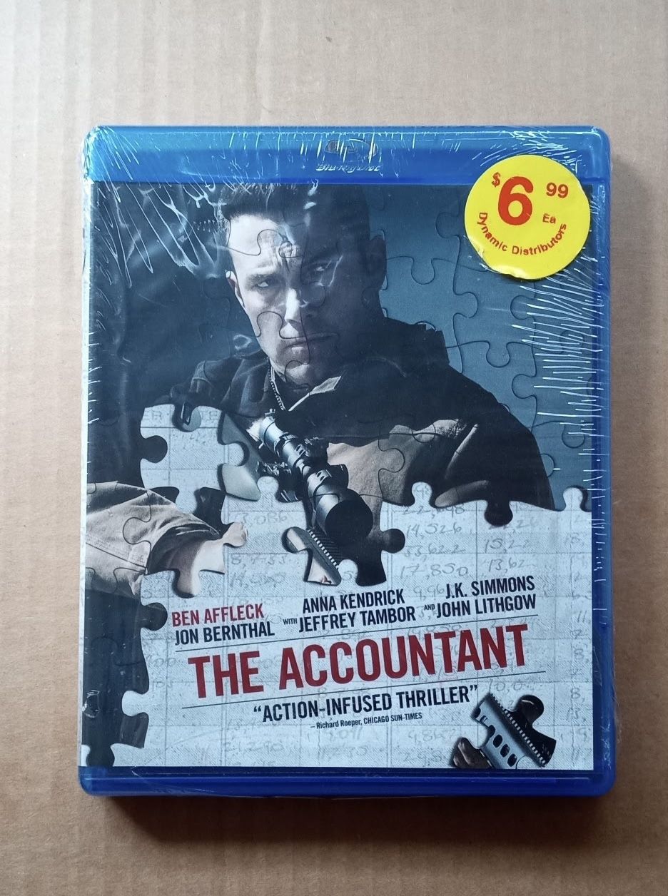 blu ray the accountant bluray brand new