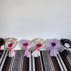 Single Ribbon Roses $8 Each 