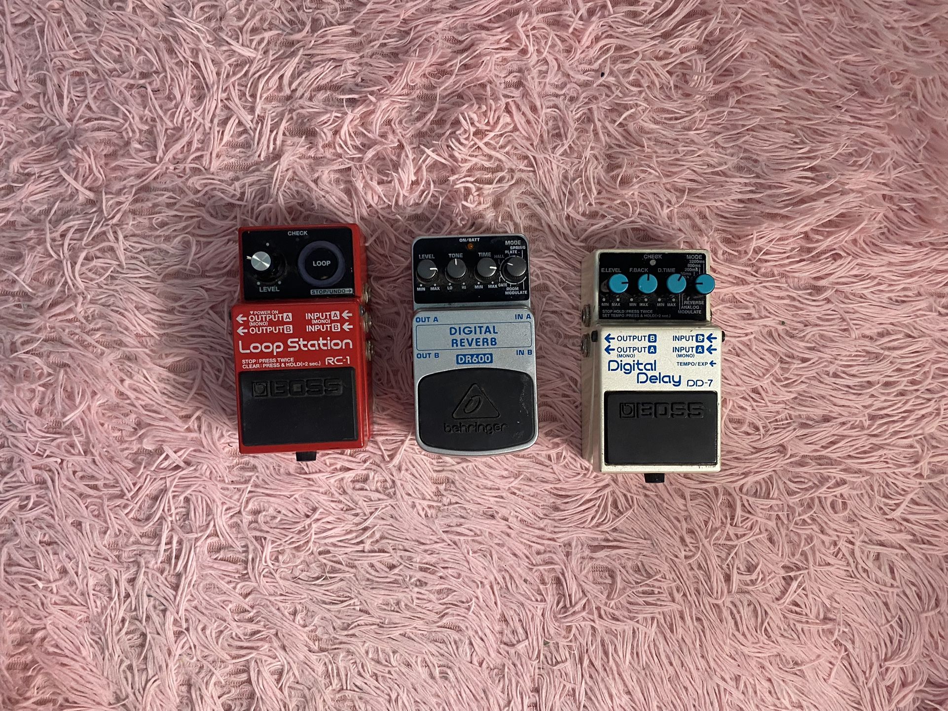 Guitar pedals