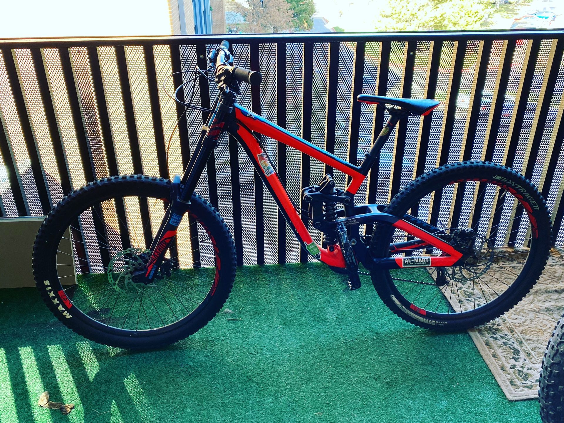 Scott gambler 27.5 downhill bike 2016