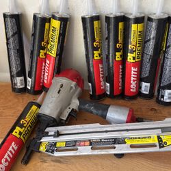 Tengo Está Pistola de Framing Y Estos Tubos De Glue 