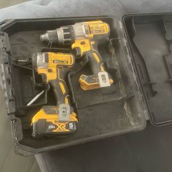 Dewalt Impact Driver And Drill (used)