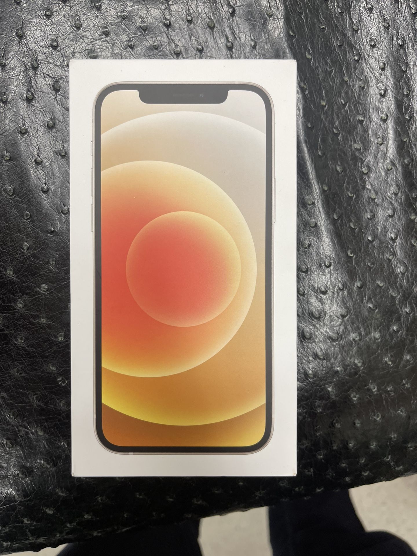 Apple iPhone 12 64GB AT&T Cricket MGEF3LL/A New A2172 White smartphone 5g LTE cell phone cellular brand new open box see photos Ready to use #Addre