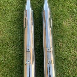 Vance And Hines Slip On Exhaust D615RC D616RC For Harley Davidson