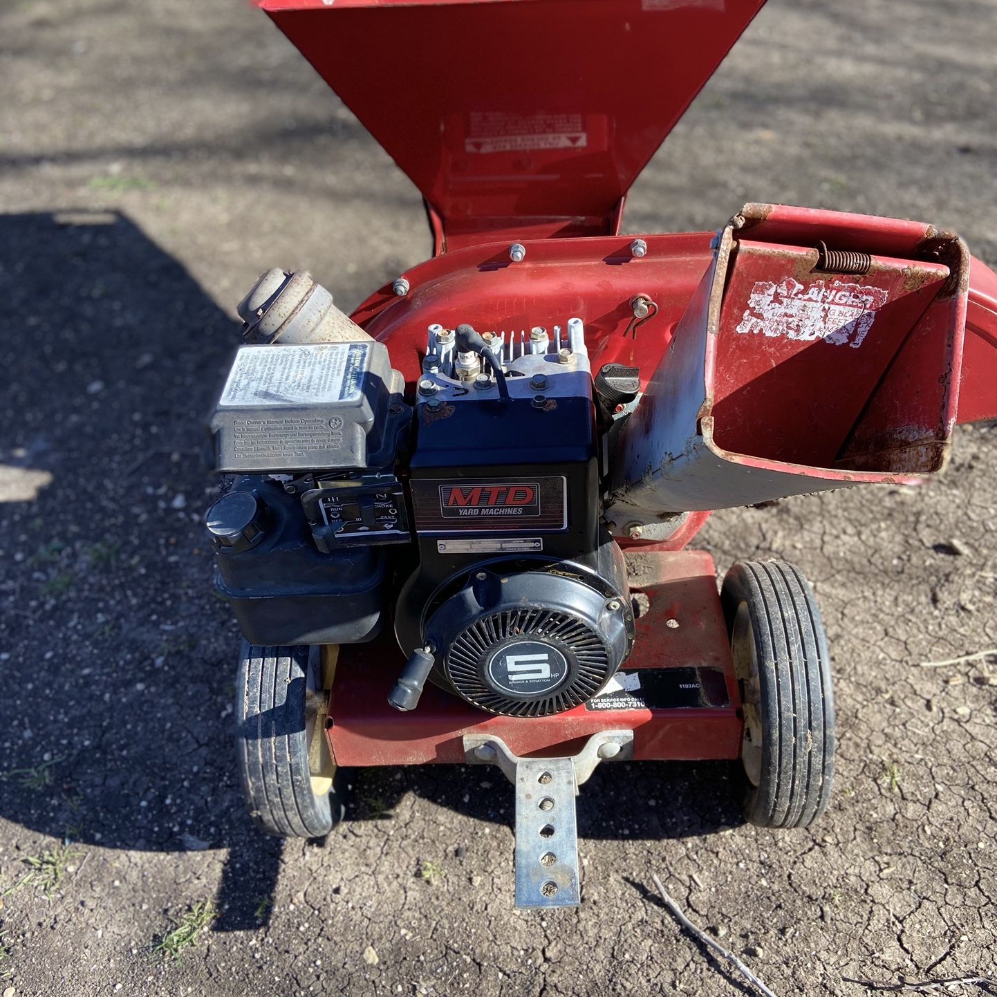MTD Yard Machine 5hp Chipper Shredder for Sale in Copperas Cove TX OfferUp