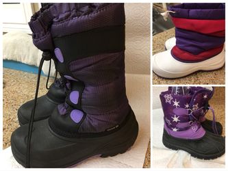 Great Youth girl winter snow boots