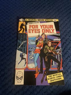JAMES BOND FOR YOUR EYES ONLY 1981