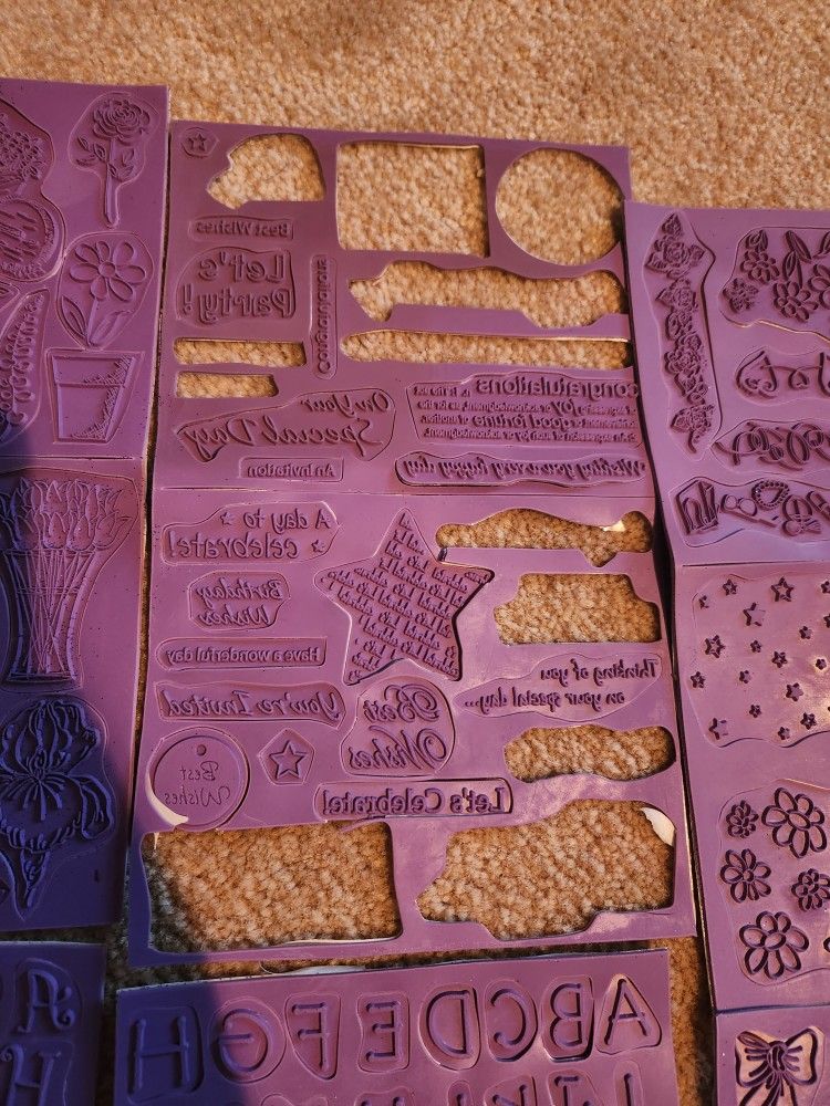 Stamps and Scrapbook Letters
