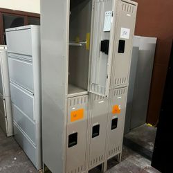 6 COMPARTMENT GYM / SCHOOL LOCKERS (half size) *can deliver*
