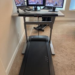 LifeSpan TR1200 DT5 Under Desk Treadmill with Adjustable Desk