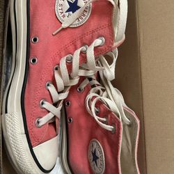Pink High Top Converse