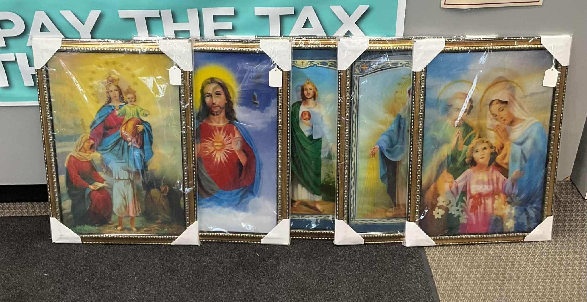 5Pc Holographic Framed Print - $10 EACH - You pick