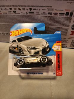 Hot Wheels Short Card 20 Toyota GR Supra