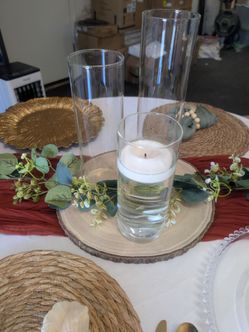 Hurricane vases (36 pack)