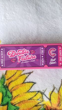 Double Feature lip fondant and gloss unused, unopened 2 piece
