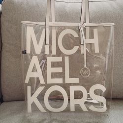 Michael Kors Clear Tote Bag 
