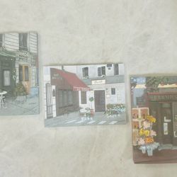 Scott Steele 3D Cafe Wall Art Plaques