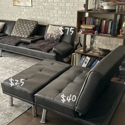 Modern convertible Futon