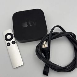 Apple TV Model A1469 Digital Media Streamer with Remote & Power Cable