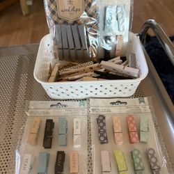 Decorative Clothespin Sets – NEW – Great for Crafts, Decor, or Gifting!