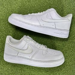 Nike Air Force 1 '07 Low Mens Size 12 White Athletic Lifestyle Shoes Sneakers