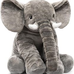 High Quality Stuffed Elephant Plush Animal Toy 24 INCH
