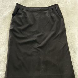 Black Classic A Skirt 
