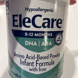 Free Unopened Infant Formula 