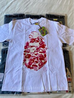 BAPE PINK CAMO TEE (S)