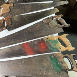 Vintage Hand Saws