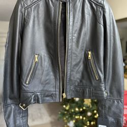 Guess leather moto jacket