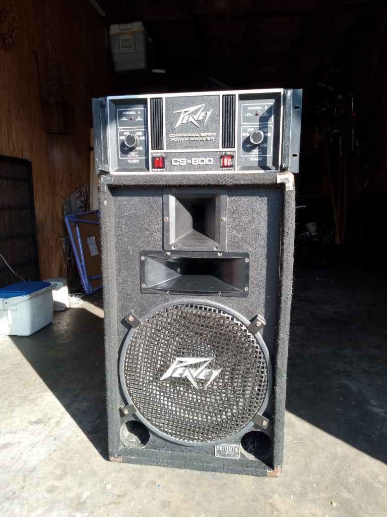 PEAVEY CS-800 Watts In Good Conditions Both Of The Channels for Sale in ...