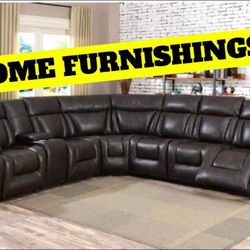 Furniture, Sectional Leather