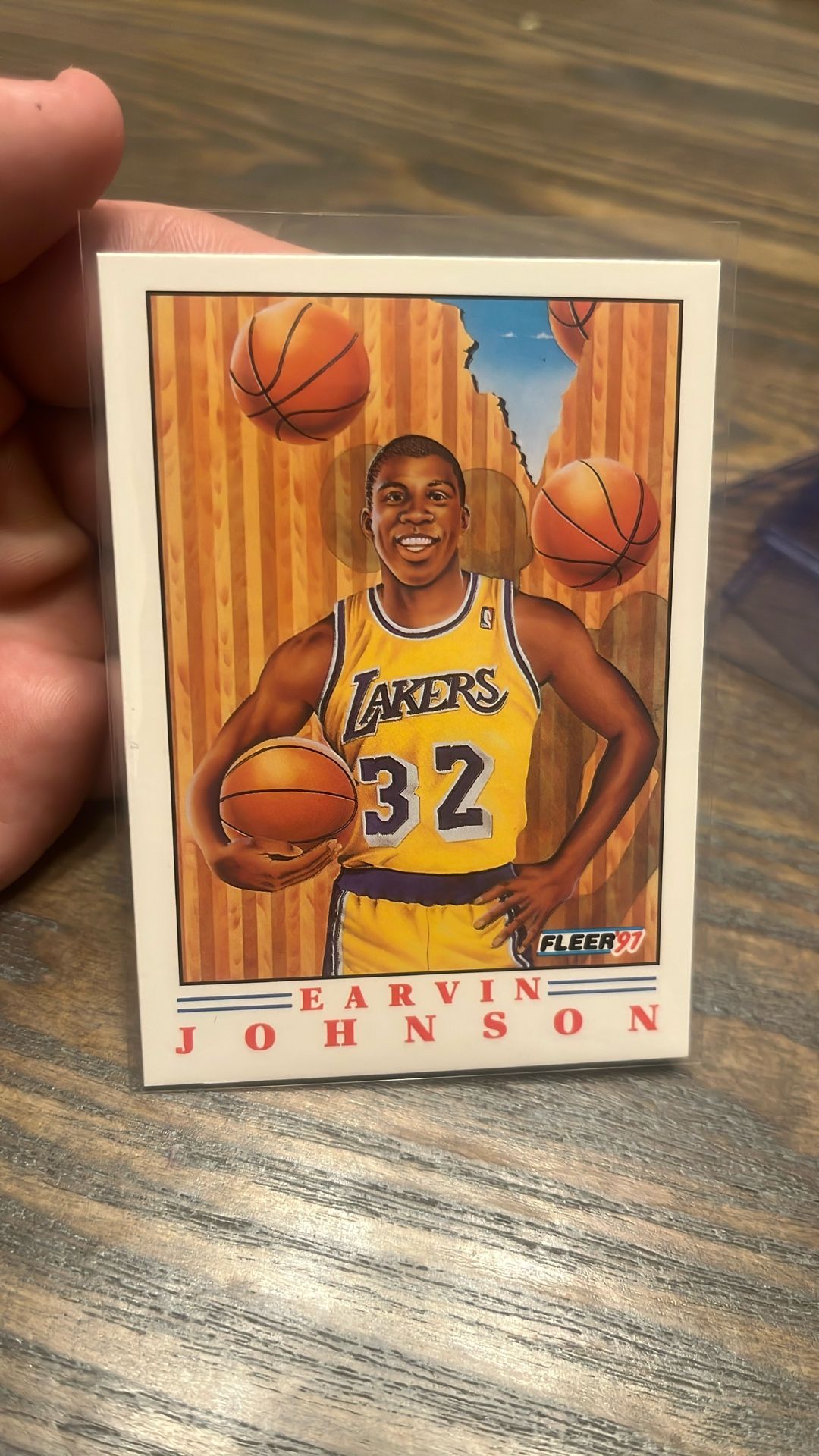 1992 Fleer Earvin Johnson