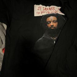 21 Savage American Tour Tees 