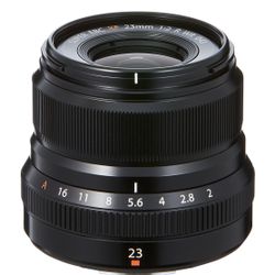 FUJIFILM XF 23mm f/2 R WR Lens (Black)