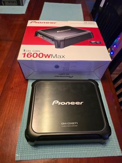 Pioneer 1600w amp