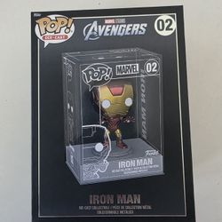 Sealed Iron Man Die-cast Funko Pop 