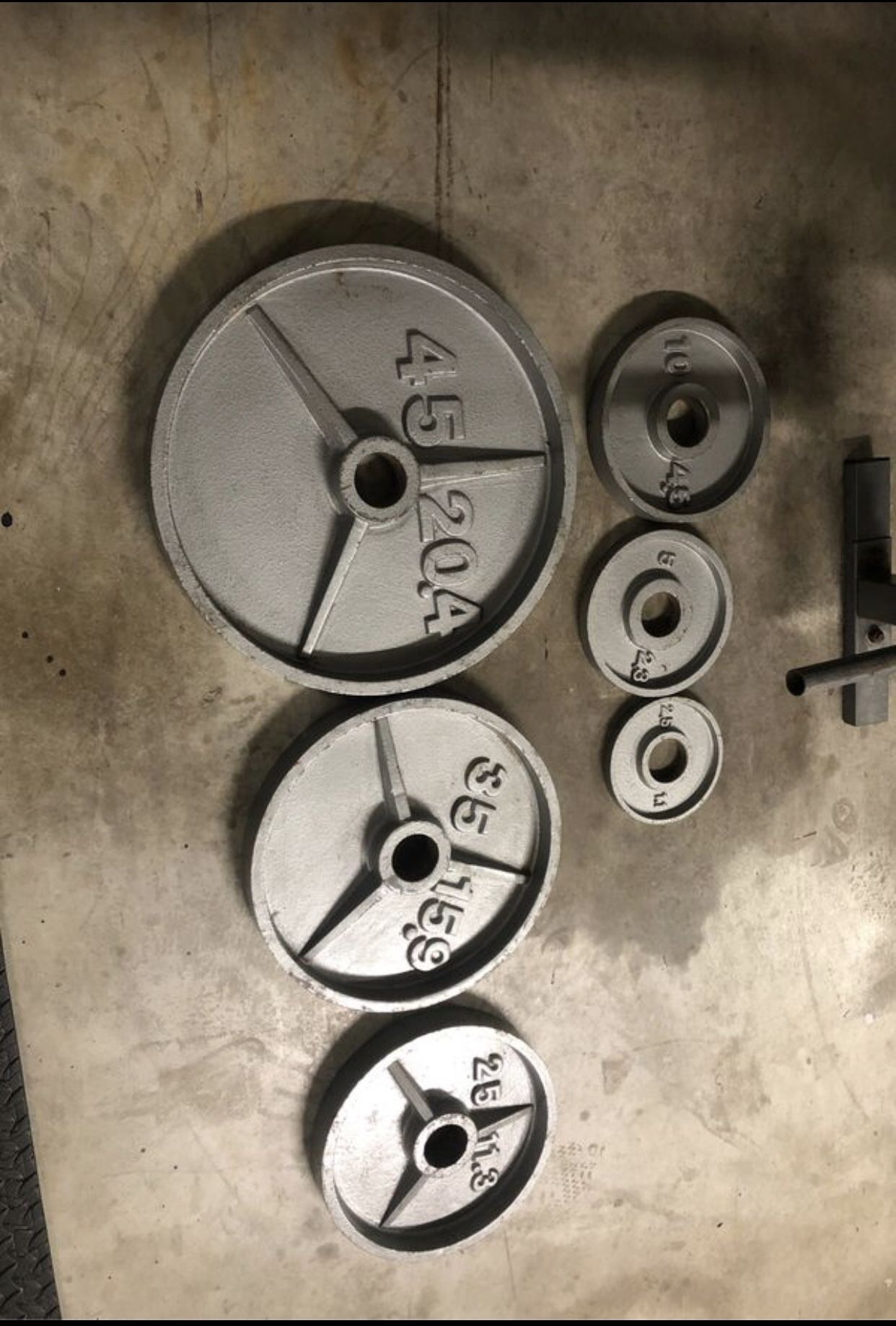 Olympic weights