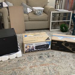 Onkyo & Polk Home Theater Sound System Items